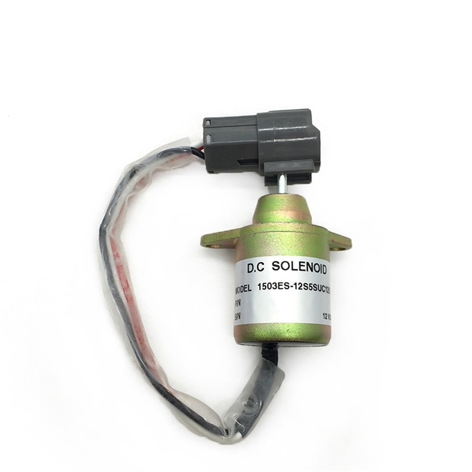 Zawór elektromagnetyczny wyłączający paliwo 12 V 24 V elektromagnes odcinający 1503ES-12S5SUC12S 1503ES-24S5SUC12S dla 119233-77932 (kolor: 1503ES-12S5SUC12S)
