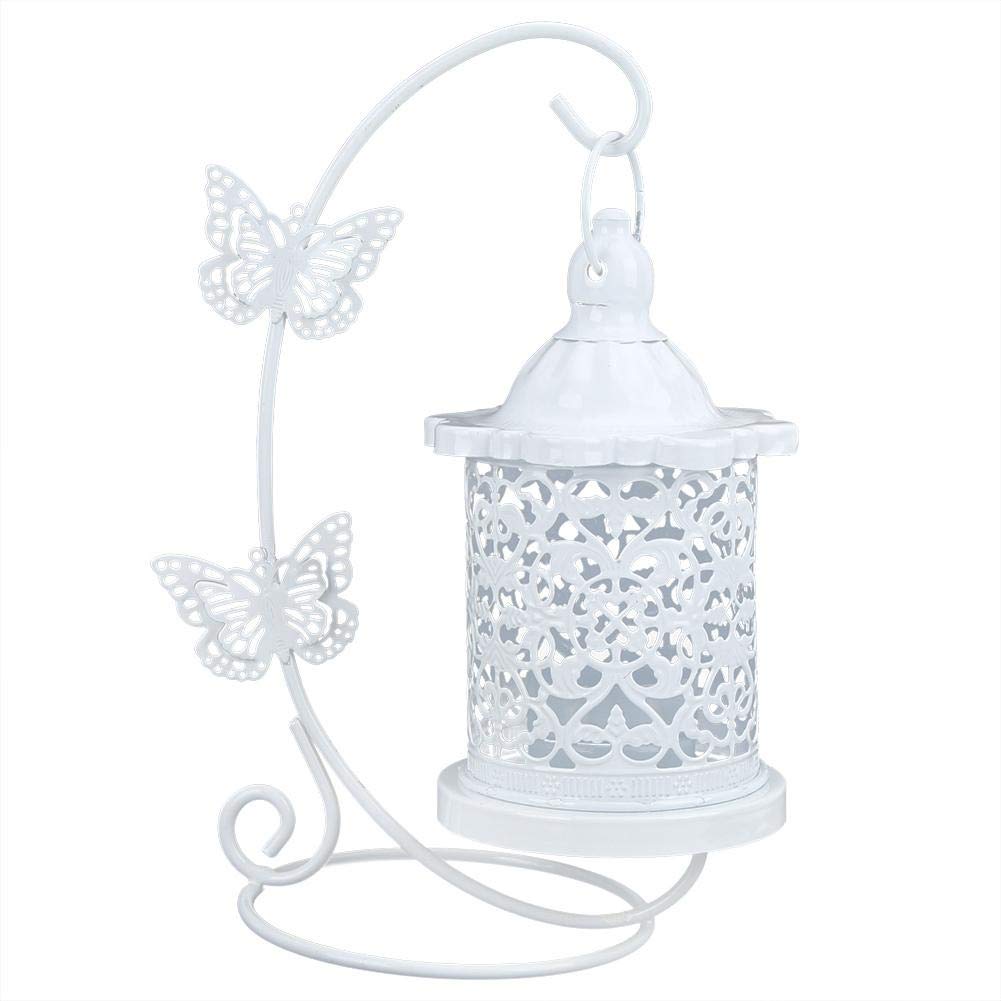 BelissyBird Cage Candle Holders Candle Cage, European Household Candlesticks Bird Cage Hollow Candle Holder Hanging Decoration