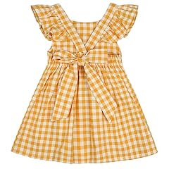 7273oa# Plaid Fly Sleeve-light Orange and White