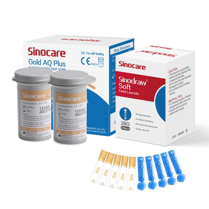 See full amazon price history chart for SINOCARE GOLD AQ PLUS Blood Glucose Test STRIPS, Box of 50 | Works with SAFE AQ GLUCOMETER ONLY | Lancets not included | Blood Glucose Monitor Strips, Pack of 50 SINOCARE GOLD AQ PLUS Blood Glucose Test STRIPS, Box of 50 | Works with SAFE AQ GLUCOMETER ONLY | Lancets not included | Blood Glucose Monitor Strips, Pack of 50 (B0CH8ZSV7W) Amazon Price History, Amazon Price Tracker