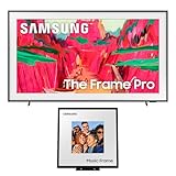 Samsung QN85LS03FWFXZA 85 Inch The Frame Wireless 4K Neo QLED TV with a Samsung HW-LS60D 2.0 Channel Photo Frame Speaker (2025)