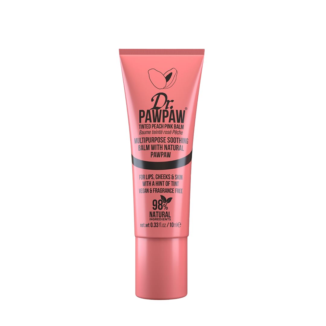 Dr. PawPaw Multipurpose Tinted - Lip Moisturizer with Buildable Color - Natural Tinted Lip Balm - Lip Balm for All Type of Skin - Peach Pink - 10ml-image-30