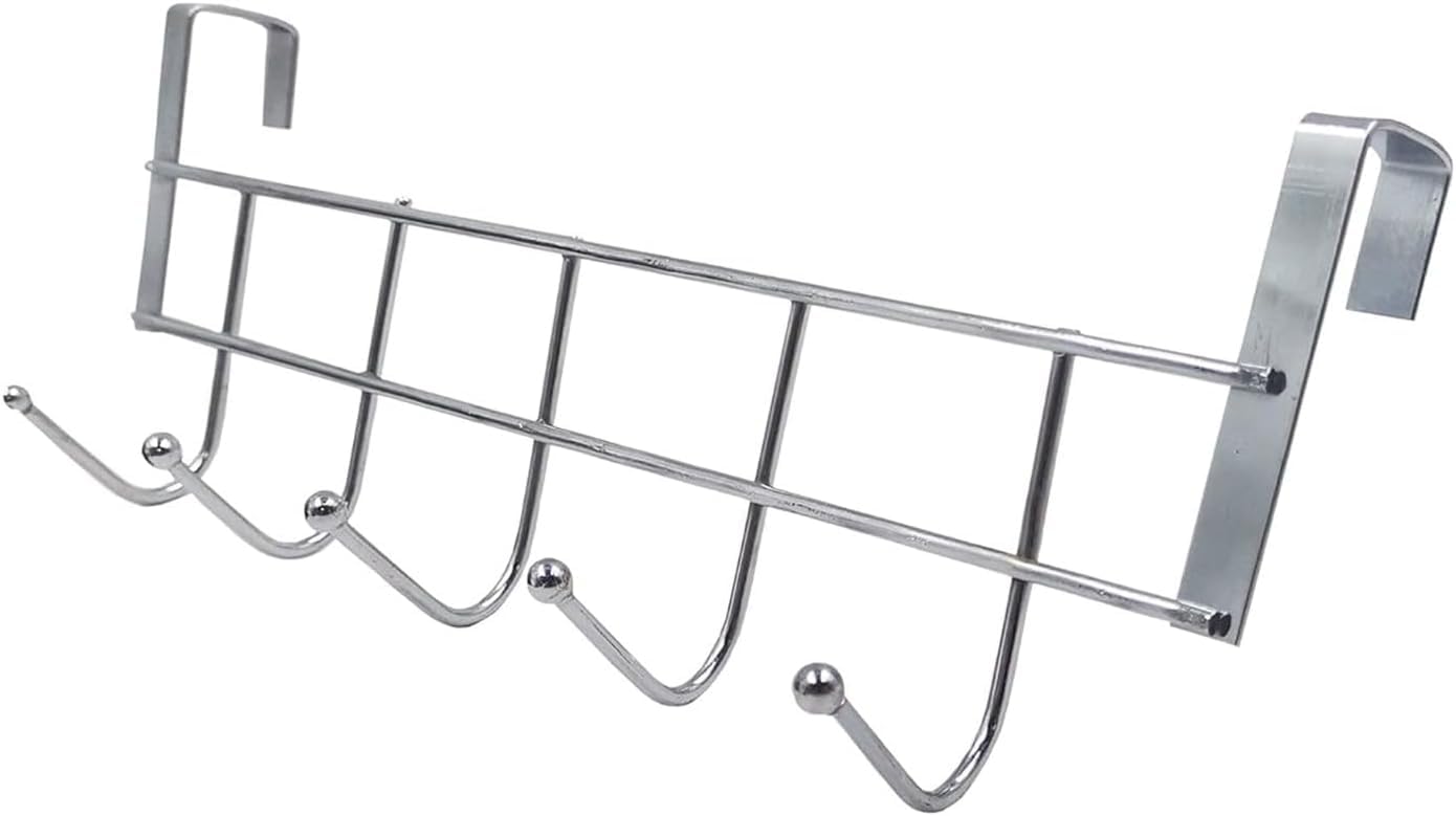 Gsv Essentials Light Over Kitchen Cabinet Door Hook Towel, Hanger For Hanging Clothes/Towels/Coats/Backpack/Hat, Versatile, Space-Saving And Compact