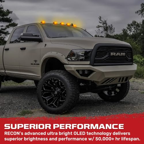 Lámparas LED Amber para techo Dodge RAM 1999-2002 miniatura 6