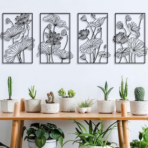 Pduoduo Decorazione murale di arte floreale a...