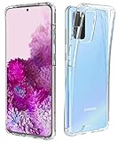 Temdan for Samsung Galaxy S20 Plus Case, Anti-Scratch Clear Case with Hard PC Shield+Soft TPU Bumper Designed for Samsung Galaxy S20 Plus 5G 6.7 inch 2020 -Crystal Clear