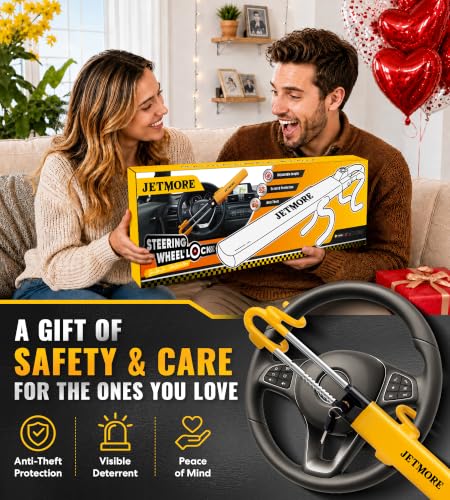 JETMORE Adjustable Steering Lock