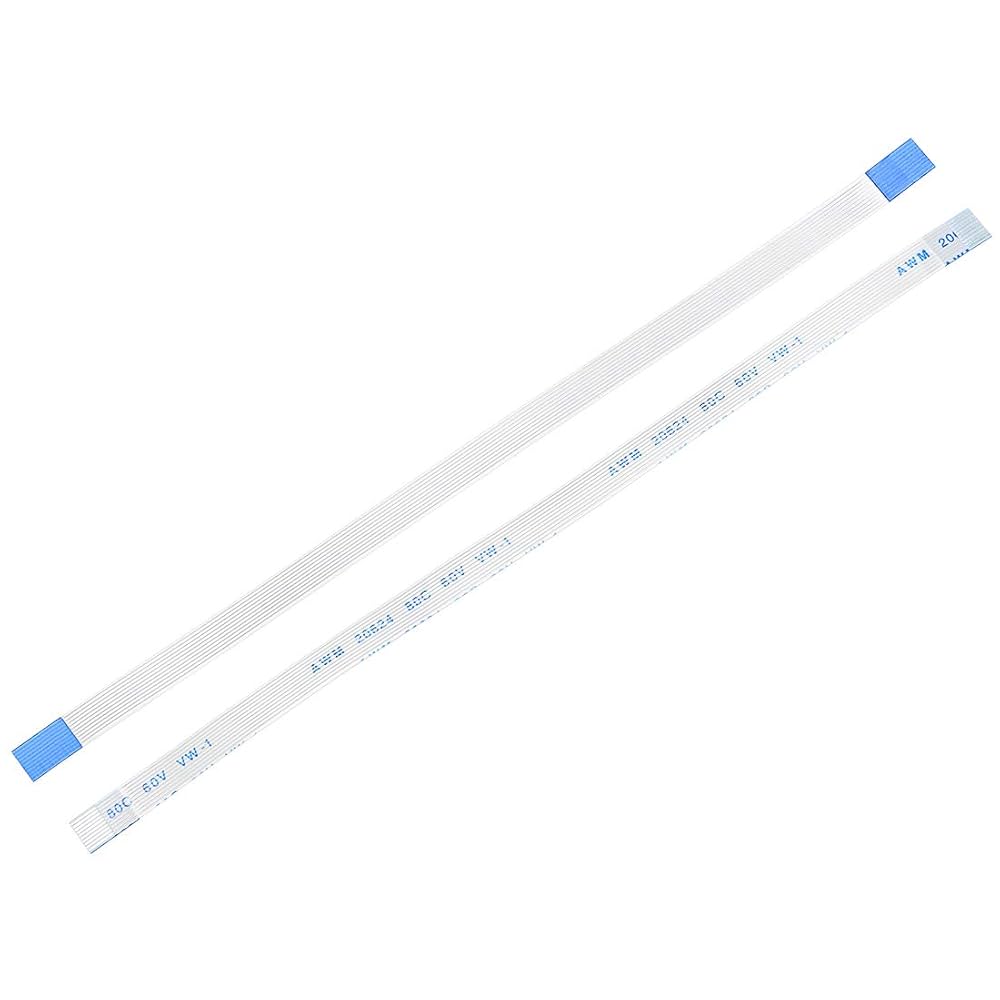 uxcell フレキシブルフラットケーブル延長リボンケーブル 8ピン1.0 mm uxcell フレキシブルフラットケーブル 延長リボンケーブル 8ピン