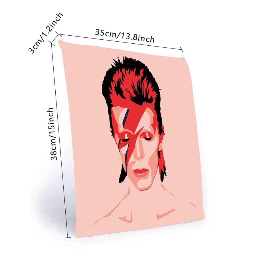 Amazon.co.jp: 座布団 クッション 四角 David Bowie デビッド