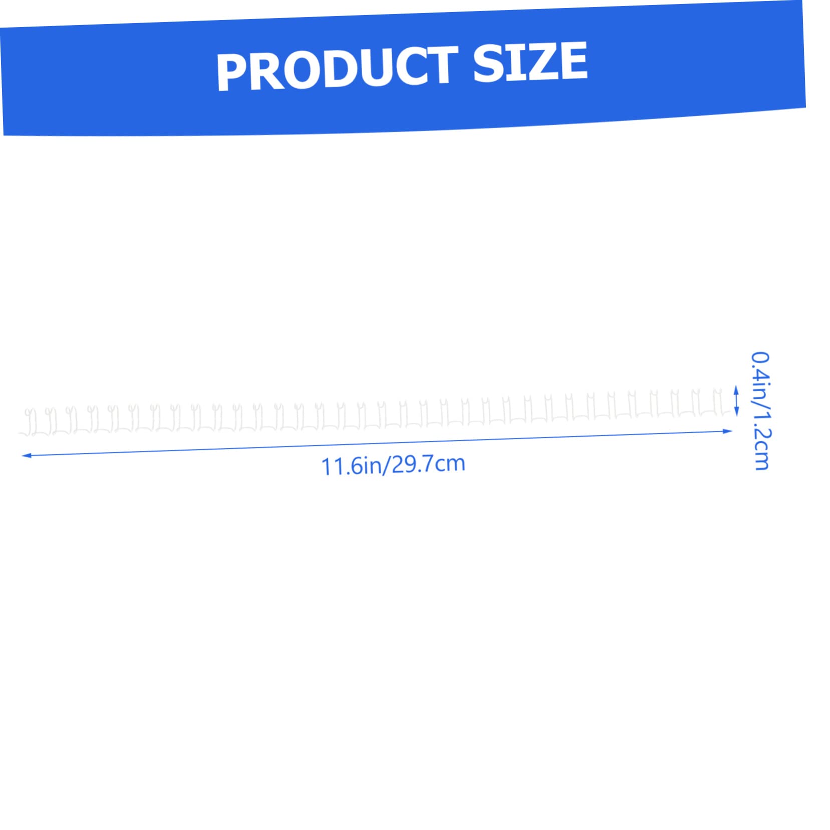 Housoutil 100pcs Double Binding for Notebooks Photo Albums Projects Loose Leaf for Home Office and School Use