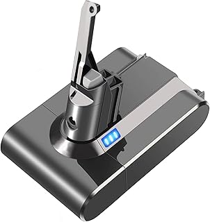 BOTKK Battery Replacement for Dyson V8 Battery Absolute V8 Fluffy V8 Animal V8 Motorhead SV10 Cordless Handhold Vacuum Cleaner Battery 4000mAh 21.6V