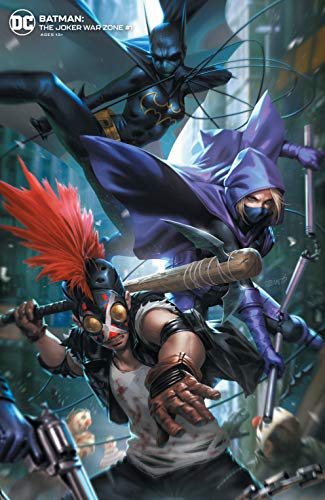 BATMAN THE JOKER WAR ZONE #1 (ONE SHOT) CVR B DERRICK CHEW CARD STOCK VAR (JOKER WAR)