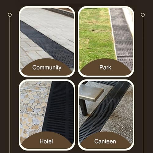 Solutions de drainage de tranchées en acier inoxydable durable 50x30 - 6