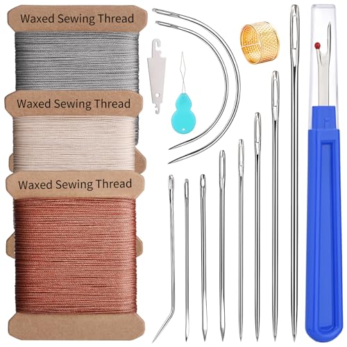 KAQRHFT Upholstery Repair Kit, Thread Repair Sewing Kit and Upholstery