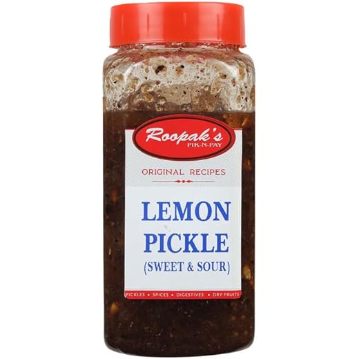 Roopaks Lemon Pickle Sweet & Sour 400g 400 g