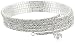 Produktbild Anne Klein Silber Ton Multi Zeile Kristalle Flex Armband von 12 cm