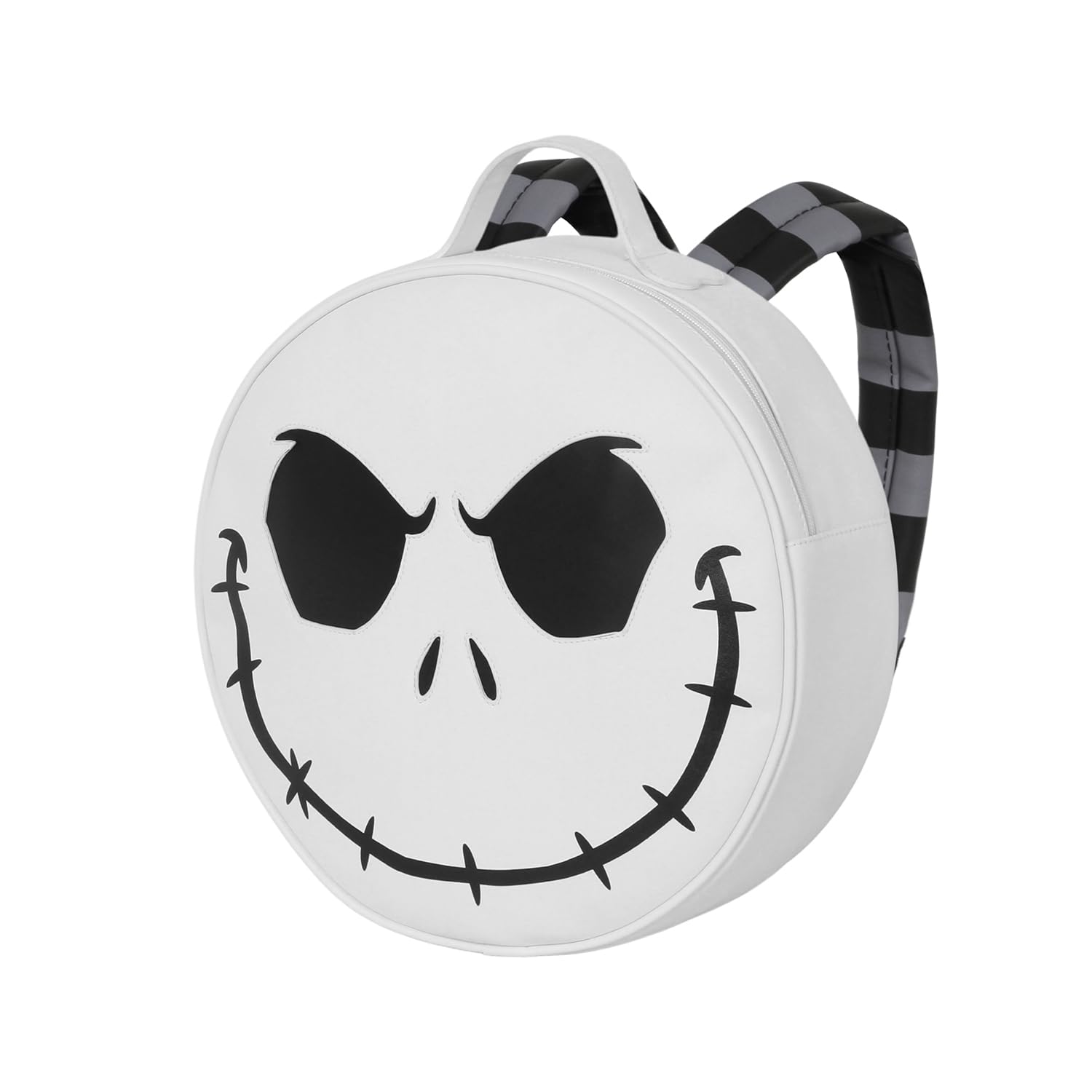 Disney Nightmare Before Christmas Bone-Round Backpack, White