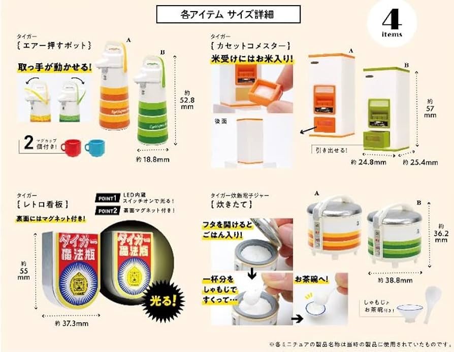 Amazon | ノスタルジックタイガー ミニチュアコレクション BOX版