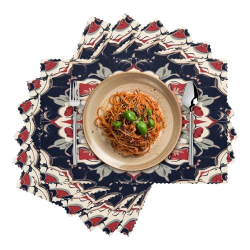 Set de table résistant à la chaleur et lavable contre les taches