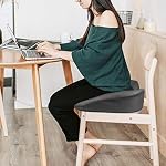 LOUTYTUO Seat Cushion Pillow,100% Memory Foam and Washable Cover,for Office Chair,Car Seat and Wheelchair,Tailbone & Sciatica & Back Pain Relief - Image 2