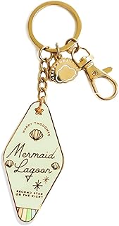 Mermaid Lagoon Neverland Metal Motel Keychain, House Warming Keys, Peter Pan