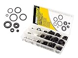 MAXCRAFT 7713 O-Ring and Rubber Grommet Assortment, 195-Piece