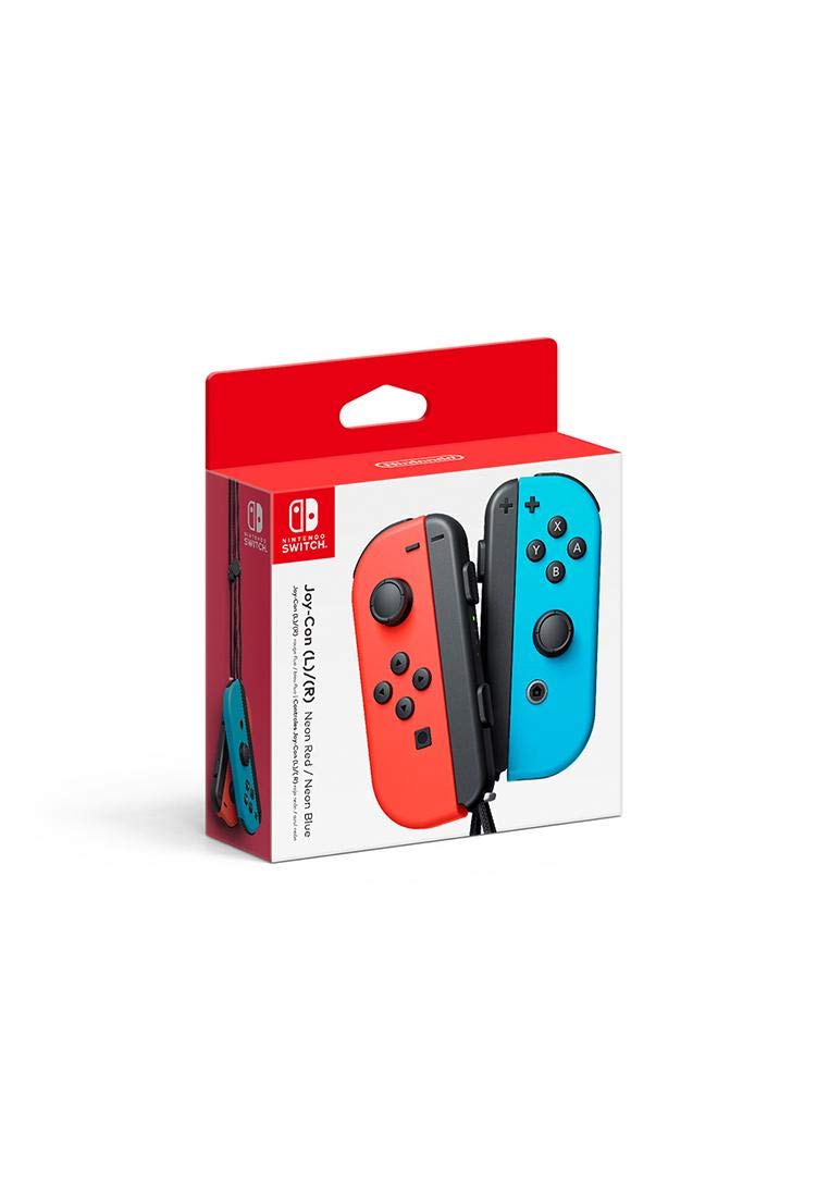 Nintendo Switch Controller, Left and Right (Neon Red)