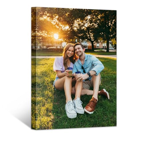 Personalized Canvas Wall Art (Framed 8&ldquo;X 12&rdquo;) Custom Canvas Prints with Your...