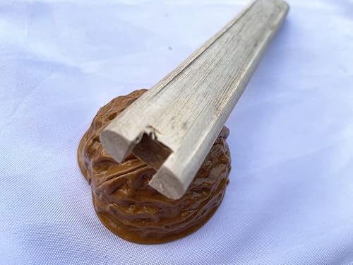 Miniatura 5 de Katana - Mango de madera desnuda para espada katana samurái japonesa (10.2in-03)