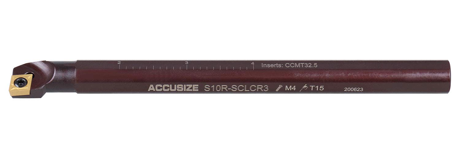 Accusize 5/8 in Shank Indexable Carbide Turning Tool Set, 2988-0058 — Amazon image 9