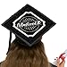 Big Dot of Happiness Mastered It - Master's Degree Graduation Cap Decorations Kit - Grad Cap Cover