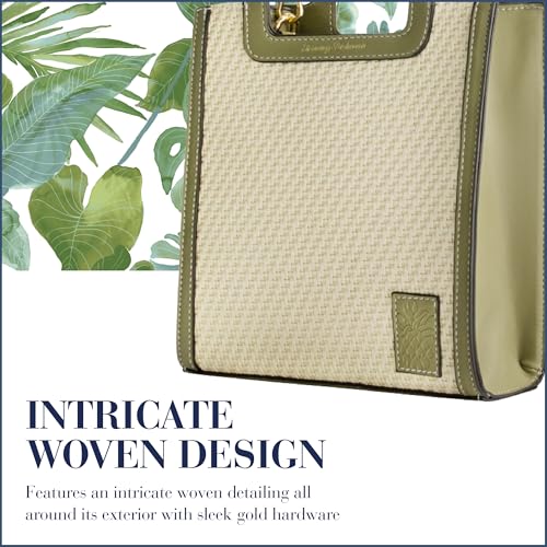 Bolsa Tote para Mujer con Diseño Tejido y Correa Ajustable miniatura 3