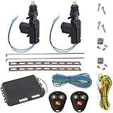 Megatronix CP500DK2 2-Door Remote Control Door Lock Actuator Kit With Keyless Entry System