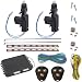 Megatronix CP500DK2 2-Door Remote Control Door Lock Actuator Kit With Keyless Entry System