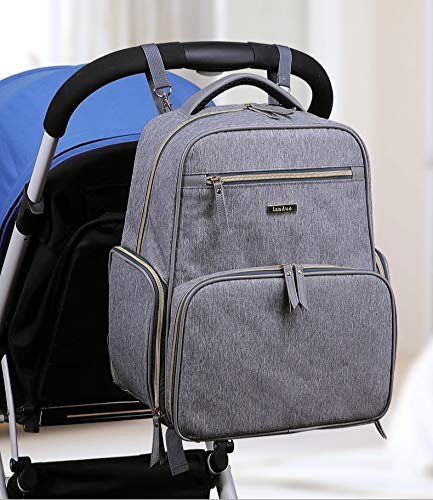 Mochila de Maternidade Lançamento Hope Land Cor:Cinza