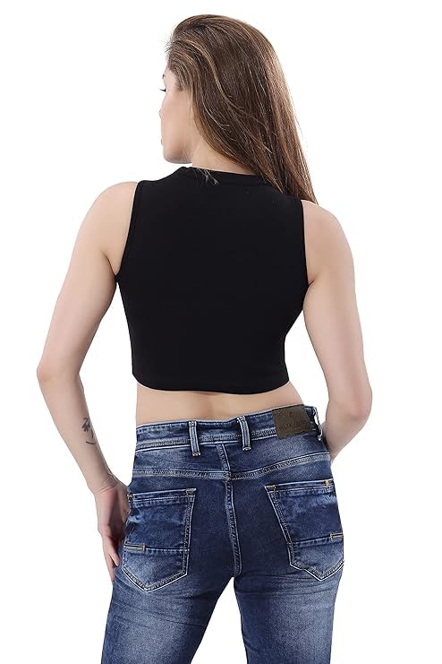 Image of Women's Stylish & Premium Cotton Tank Top & Crop Top for Women