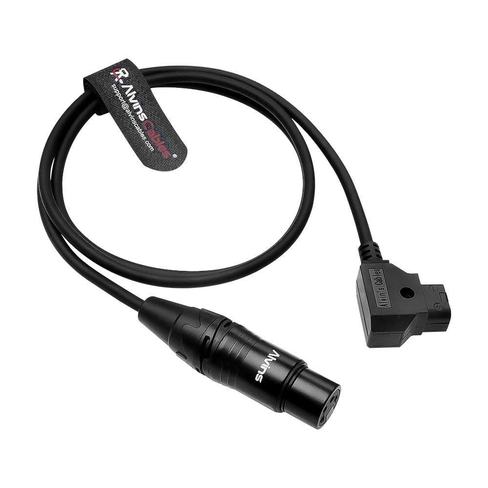 Amazon.com: Alvin's Cables XLR 4 Pin Female to D-tap Power