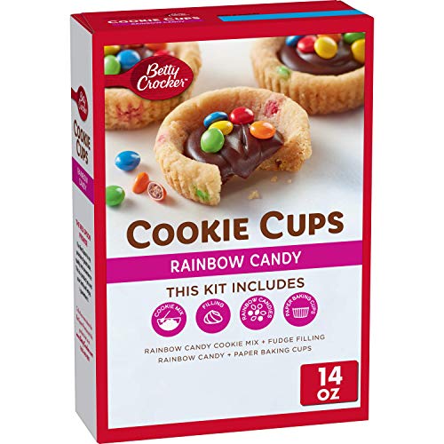 Image of Betty Crocker Rainbow Candy Cookie Cups, 14 oz