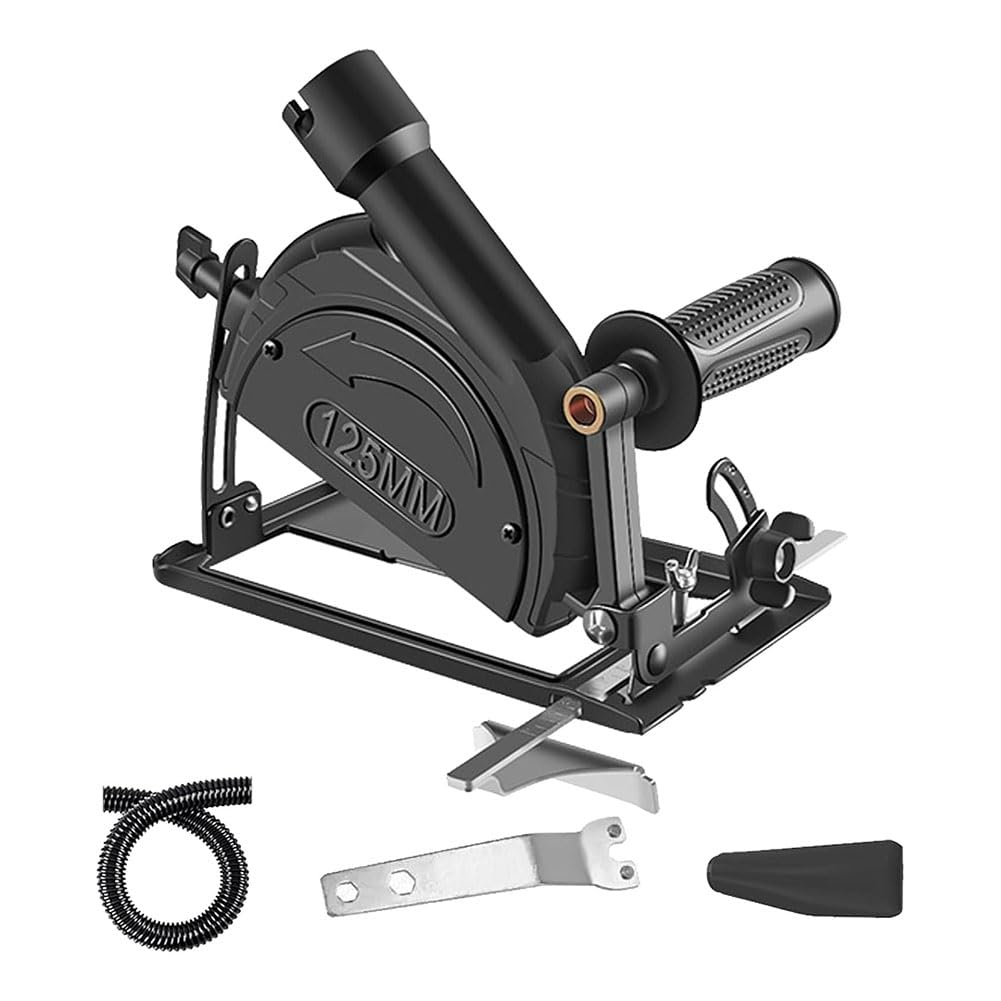 Littimoon Angle Grinder Stand, 0-45 Degree Adjustable Cutting Angle,Polishing Machine Fixed Stand, for 4in-5in Angle Grinder