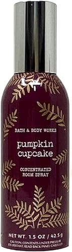 Miniatura 2 de Bath and Body Works Paquete de 2 espray, concentrado para cupcakes de calabaza, con jabón de muestra de Marbela, 2 unidades