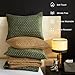 Powdion Velvet Quilt King Size, Oversized Bedspread Quilted Bedding Set, Luxurious Soft Coverlet Set Lightweight Velvet Comforter with Pillow Shams, Gold Caramel, Cross Stitch Striped Quilt Set