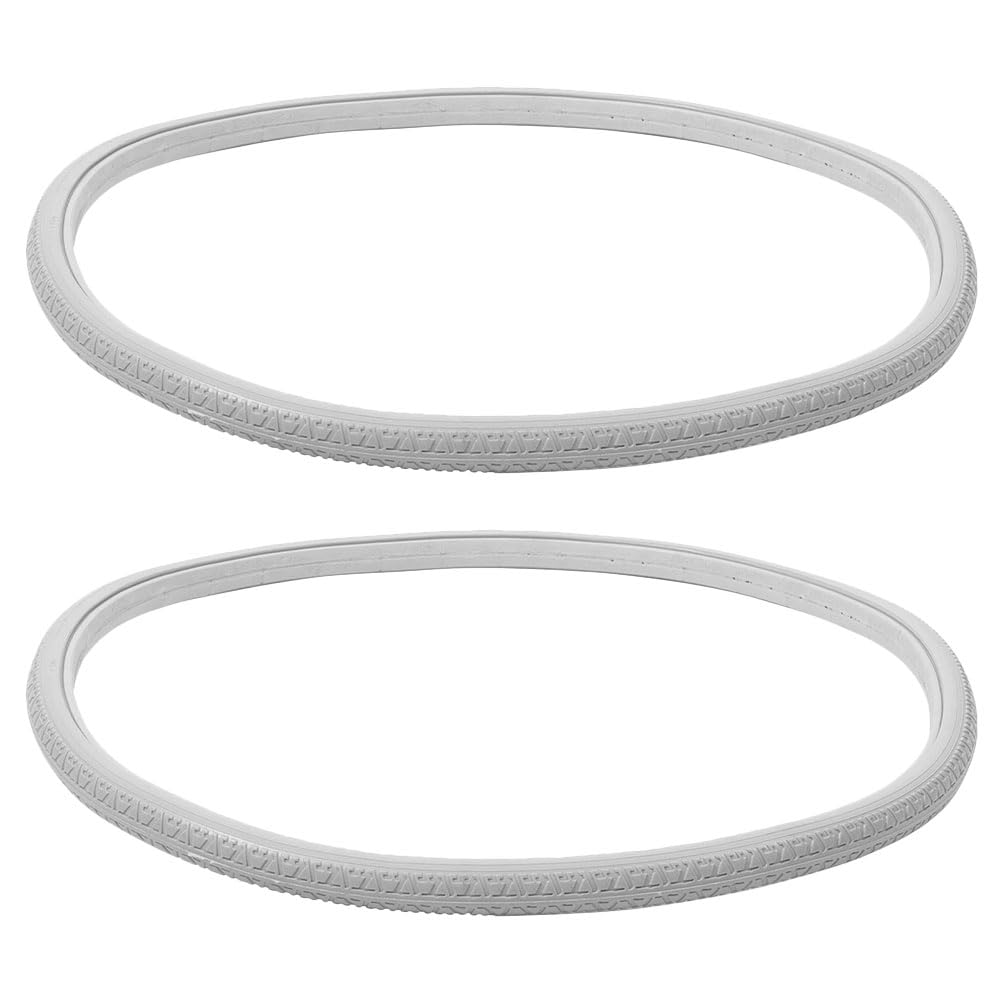 Accesorios Silla de Ruedas Neumático de Pu Macizo sin Inflado, Recambio para Silla de Ruedas, 2 Piezas, Ligero y Resistente, Uso Interior y Exterior