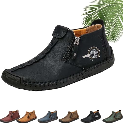 Phanile Mens Shoes,Phanile Mens Walking Shoes,Phanile Men's Outdoor Comfy Arch Support Waterproof Walking Shoes,Men's Arch Support & Breathable and Light & Non-Slip Shoes