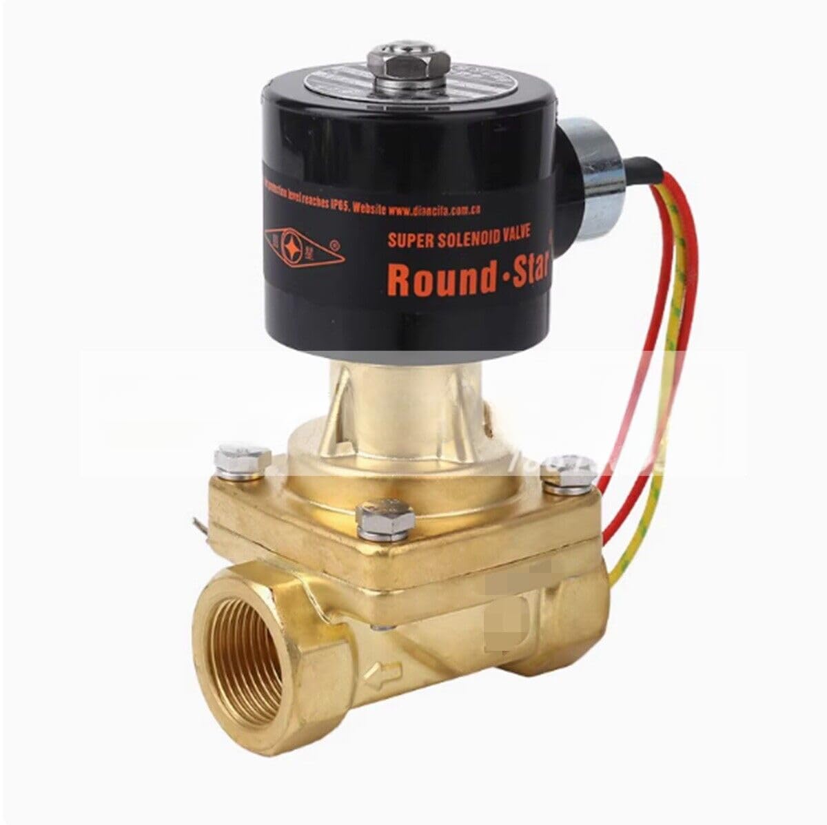 1 piece of Round Star RSPS-25 DC24V (usually closed) non pressure steam solenoid valve