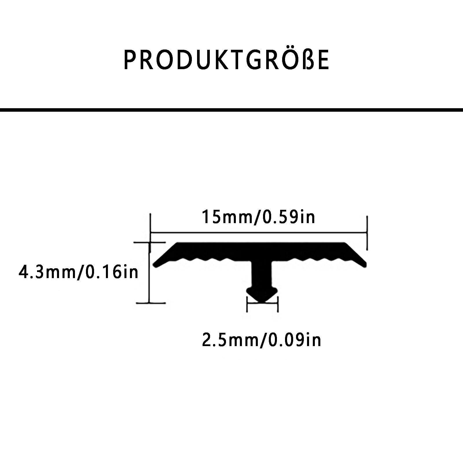 T-Form-Türschwellen 2 Stück 80/90/100/120 cm Kantenschutz Und Schwellenleiste Für Laminatböden Ideale Übergangsleiste Für Teppich Und Fliesen Nahtloser Raumabschluss(Champagne,2pcs*120cm)