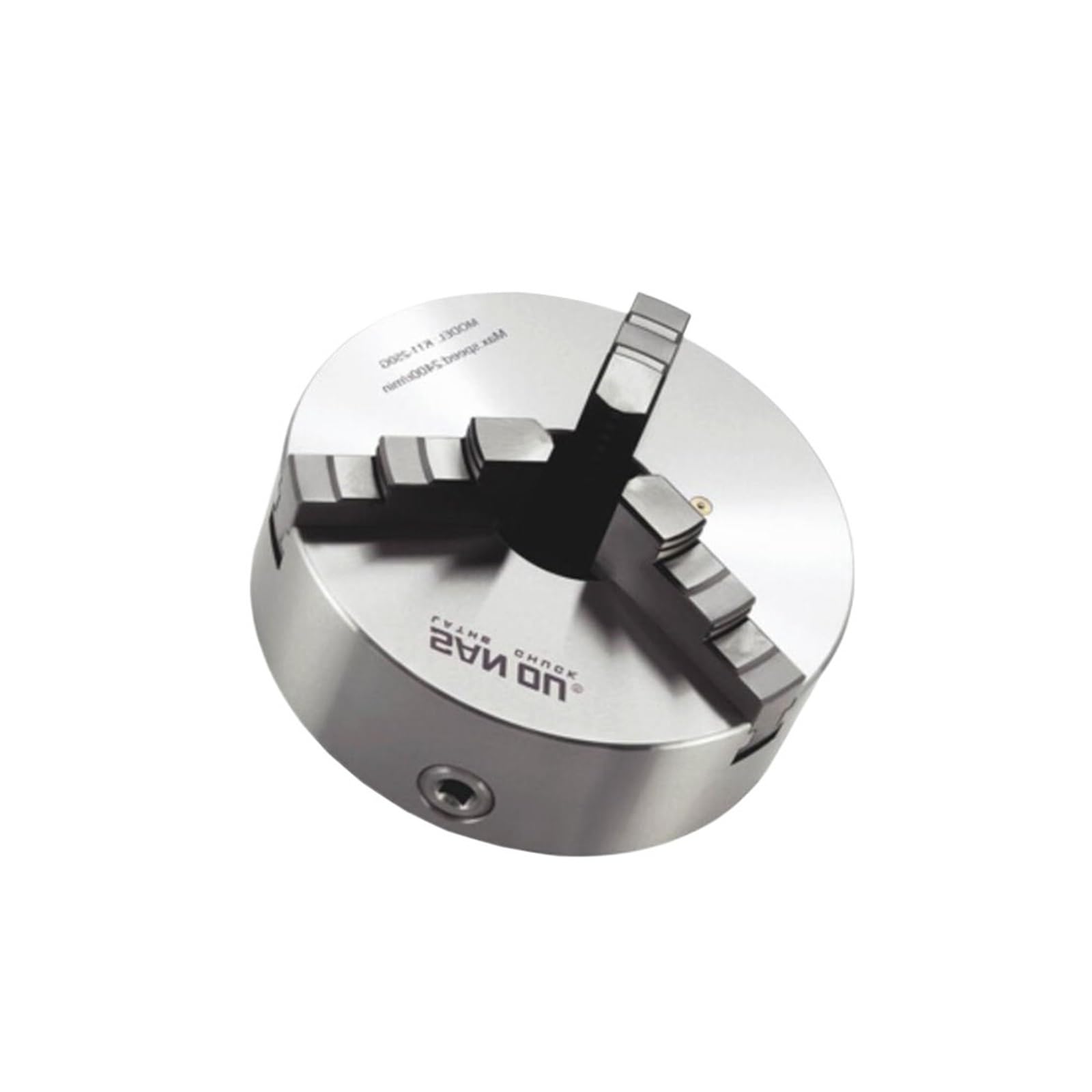 ONGCPQPEO 3 Jaw 130mm Chuck SANOU K11 Self-centering manual chuck for engraving milling machine