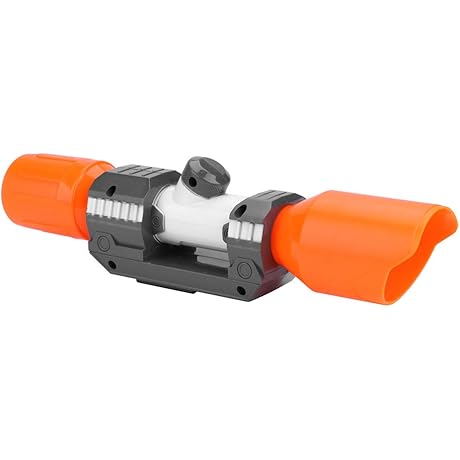 Plastic Scope Sight Attachment Perfect for Nerf Gun Nerf Elite 2.0 with Reticle Accessory