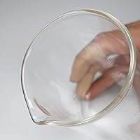 Vista 3 de Scientific - Vaso de precipitados de vidrio de 16.9 fl oz de vidrio de borosilicato 3.3 doble escala graduado..