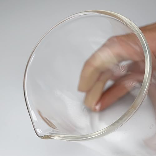 Miniatura 3 de Bomex Scientific 500ml Glass Beaker 3.3 Borosilicate Glass Double Scale Graduated