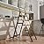 XinSunho 5 Step Ladder, Aluminum 5 Step Stool with Retractable Handrail and Anti-Slip Wide Pedal, Folding Stool Ladders 5 Steps, 330lbs Safety Household Slim Ladder
